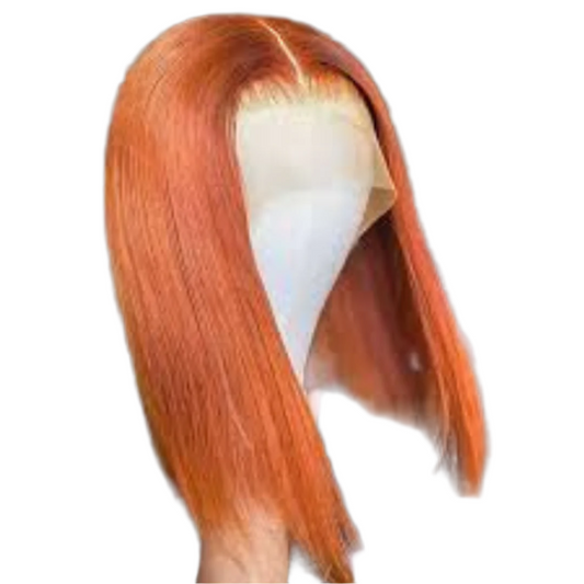 13x4 Ginger Bob Lace Frontal, 13x5x1 T Part, 4x4 Lace Bob Human Hair Wig