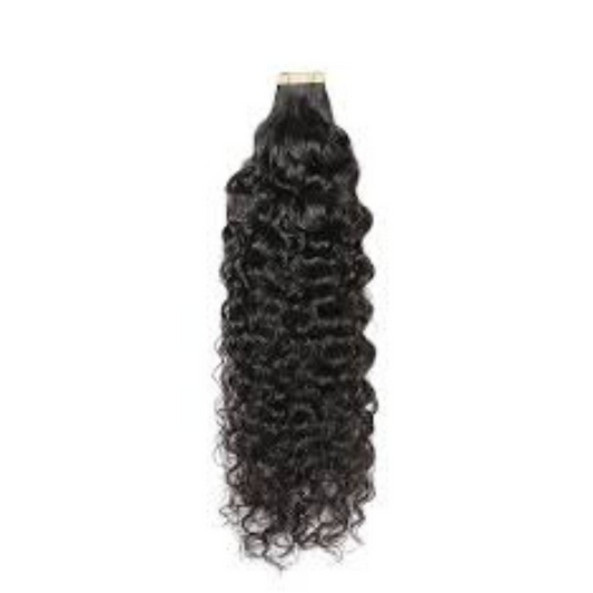 Natural Wave Tape In Human Hair Extensions